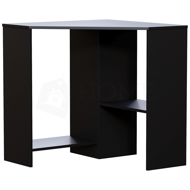 Hetton Corner Computer Desk Black Home Discount Ltd