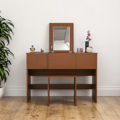 Ava Dressing Table, Walnut