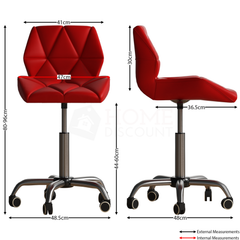 Geo Office Chair, Red
