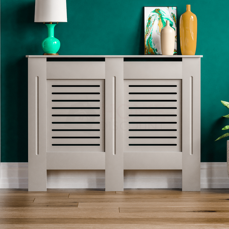 Milton Radiator Cover - Grey, Medium