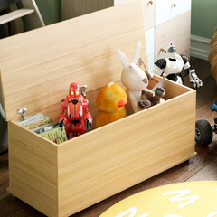 Vida Designs Leon Toy Box, Pine