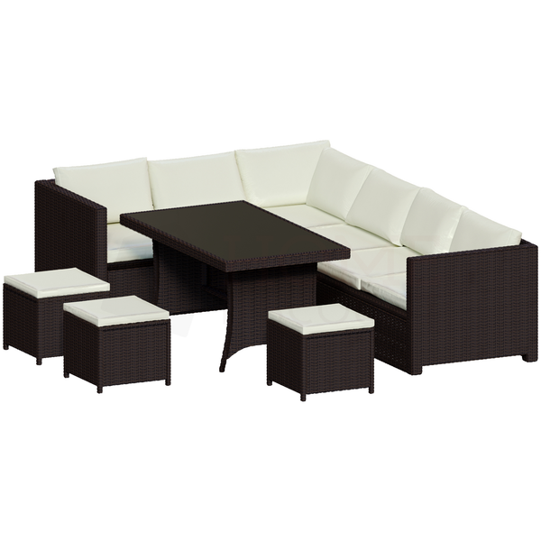 Barletta rattan garden furniture set deals