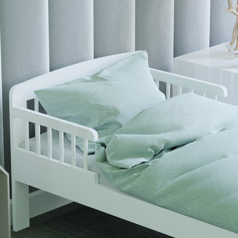 Scorpio Toddler Bed, White
