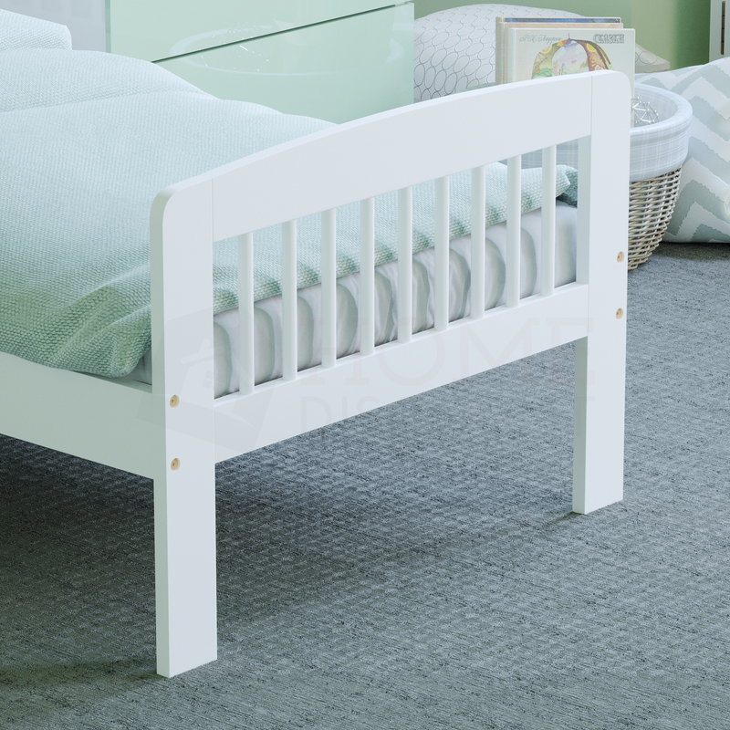 Scorpio Toddler Bed, White