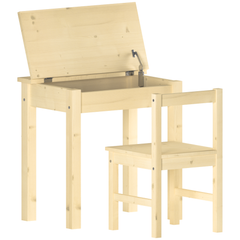 Aries Desk & Chair, Pine