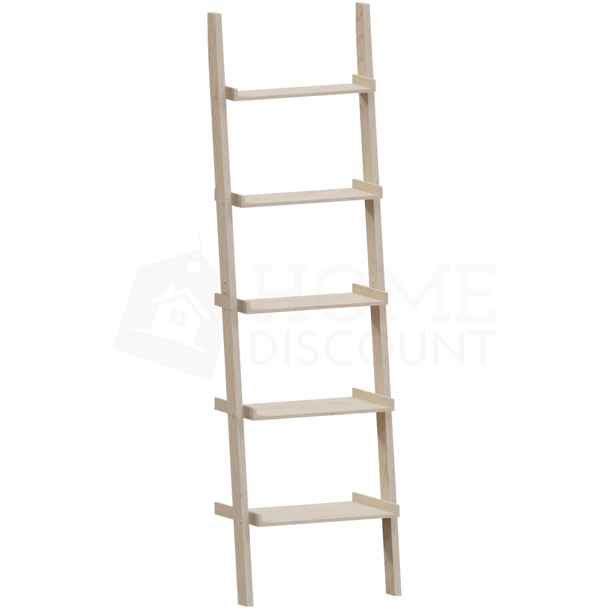 York 5-Tier Ladder Bookcase - Pine