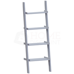 York 4 Tier Ladder Bookcase, Grey