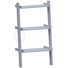 York 3 Tier Ladder Bookcase, Grey