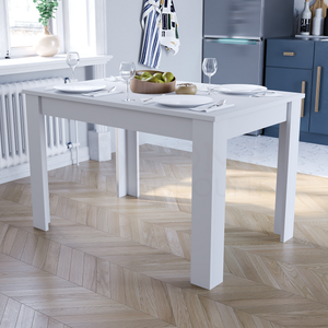 Medina 4-Seater Dining Table - White