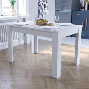 Medina 4-Seater Dining Table - White