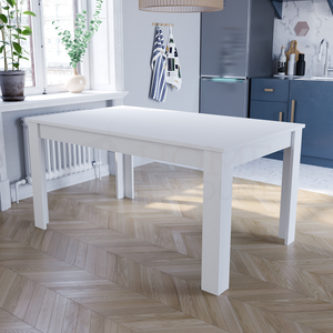 Medina 6-Seater Dining Table - White