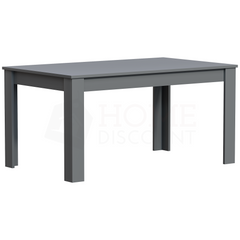 Medina 6 Seater Dining Table, Grey