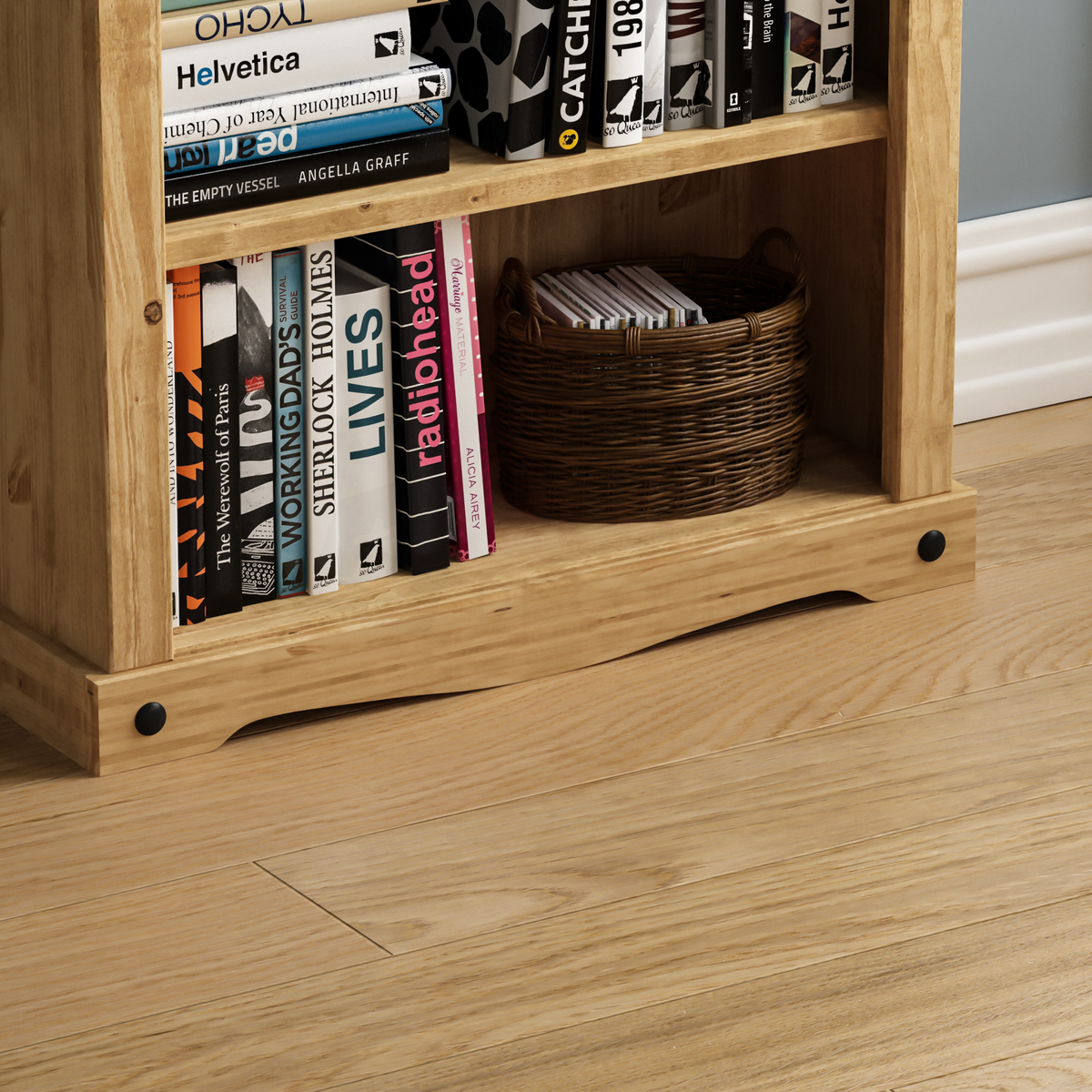 Corona Low Bookcase