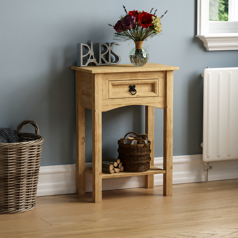 Corona 1 Drawer Console Table