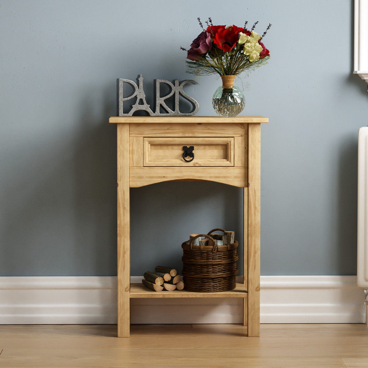 Corona 1-Drawer Console Table