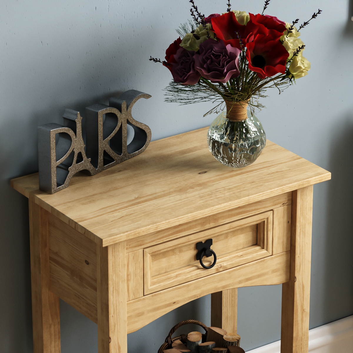 Corona 1-Drawer Console Table