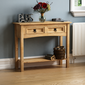Corona 2-Drawer Console Table