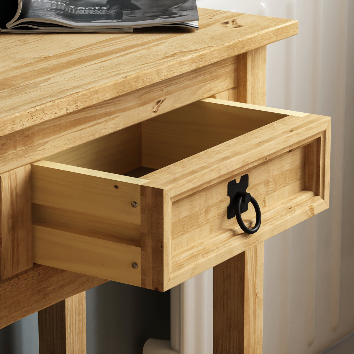 Corona 2-Drawer Console Table