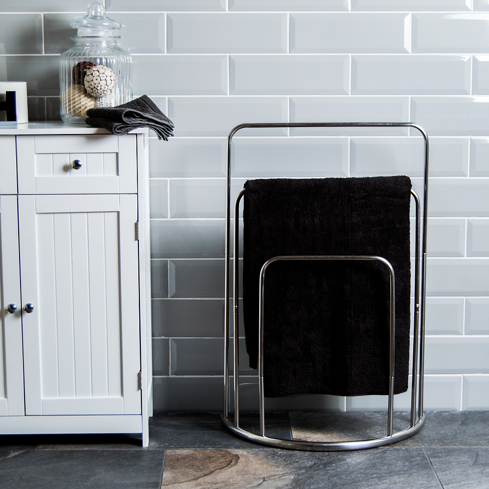 3-Tier Towel Stand - Curved