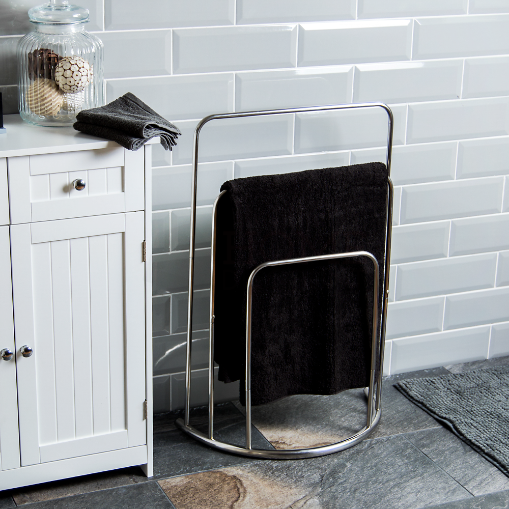 3-Tier Towel Stand - Curved