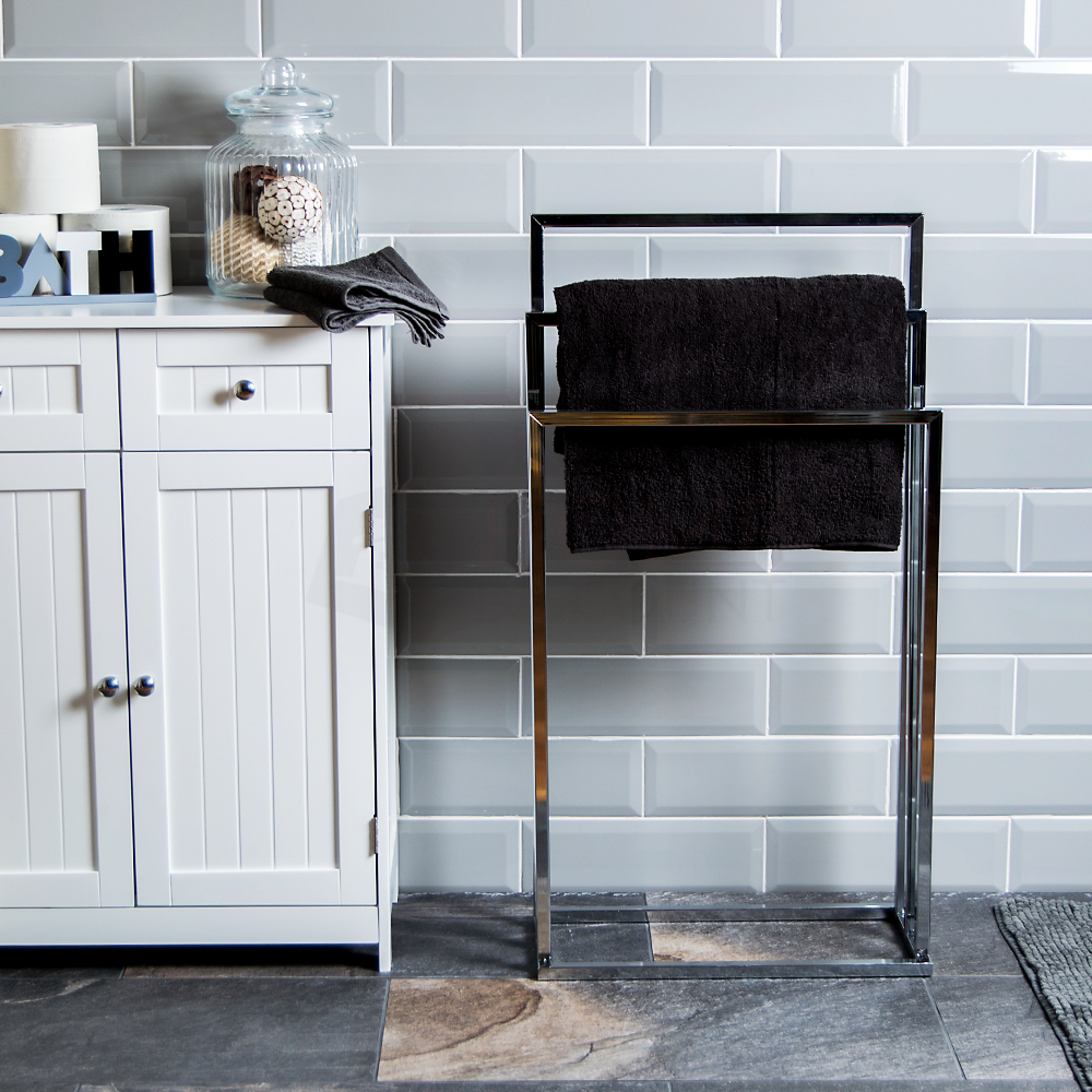 3-Tier Towel Stand - Square