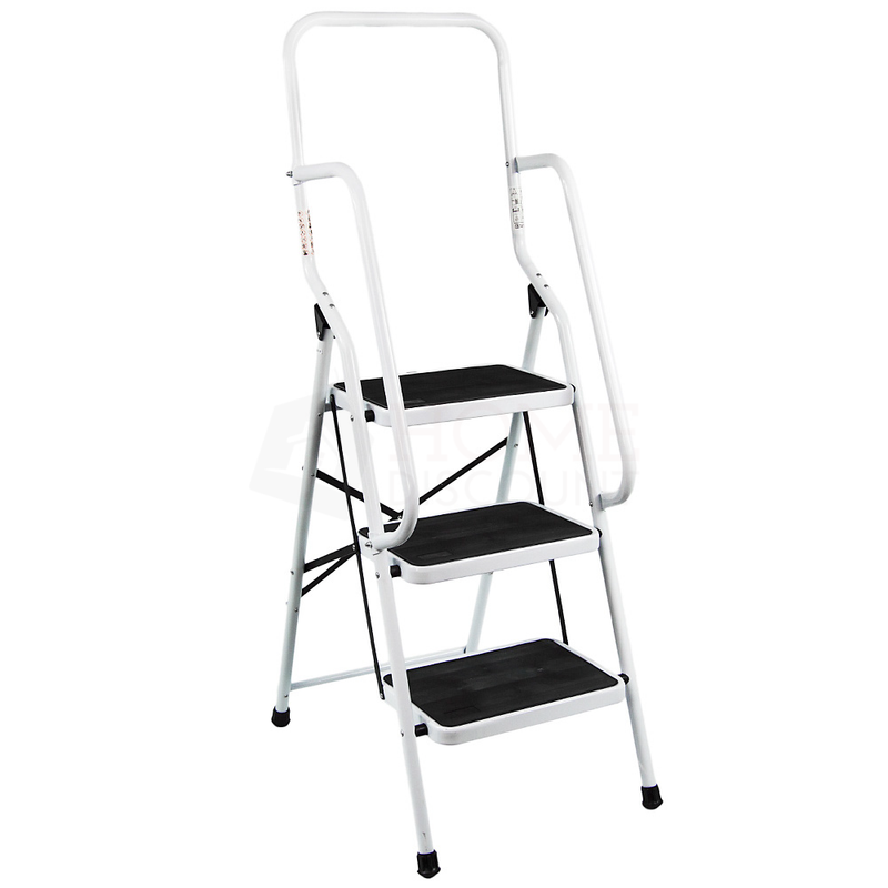 3 Step Ladder With Handrail