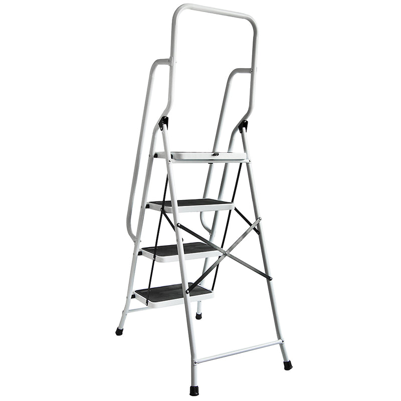 4 Step Ladder With Handrail