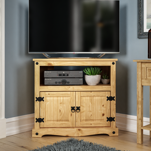 Corona 2-Door Corner TV Unit