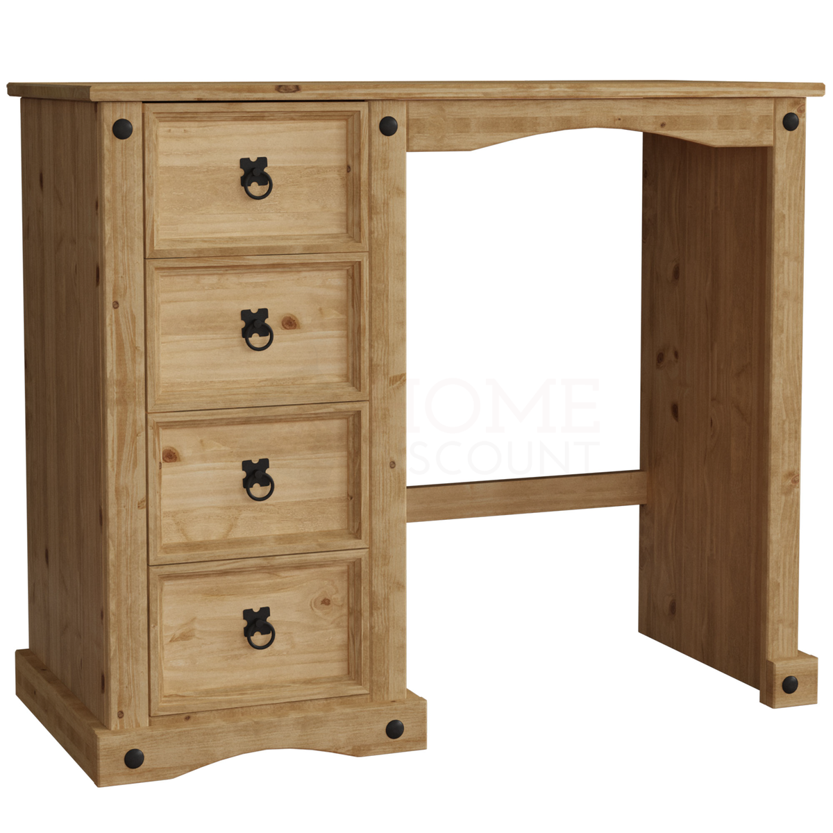 Corona 4-Drawer Dressing Table