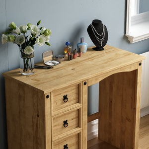 Corona 4-Drawer Dressing Table