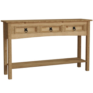 Corona 3-Drawer Console Table