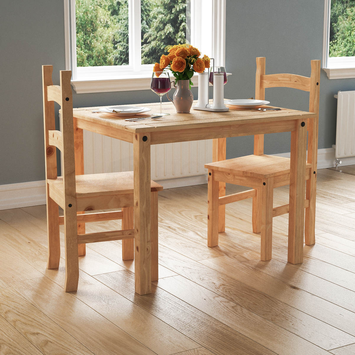 Corona 2-Seater Dining Set
