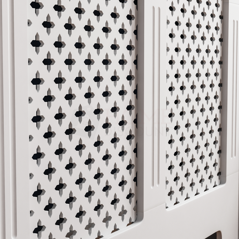 Oxford Radiator Cover White, Large
