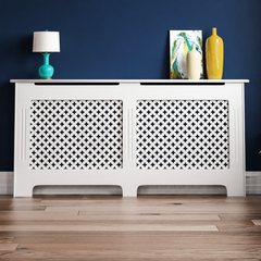 Oxford Radiator Cover White, Extra Large