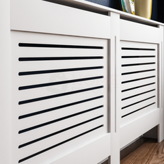 Milton Radiator Cover White, Extra Large