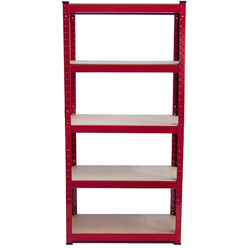 5 Tier Shelf, Large, Red