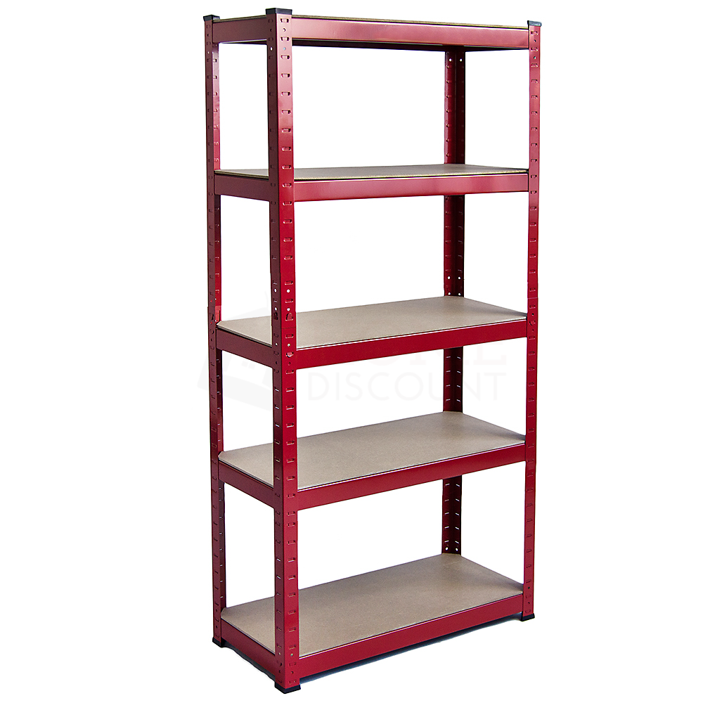 5 Tier Shelf Large Red Home Discount Ltd