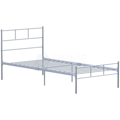 Dorset Bed 3ft Single, Silver