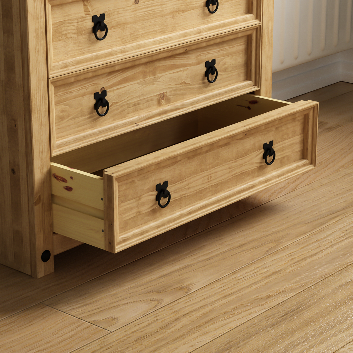 Corona Rustic 5-Drawer Chest