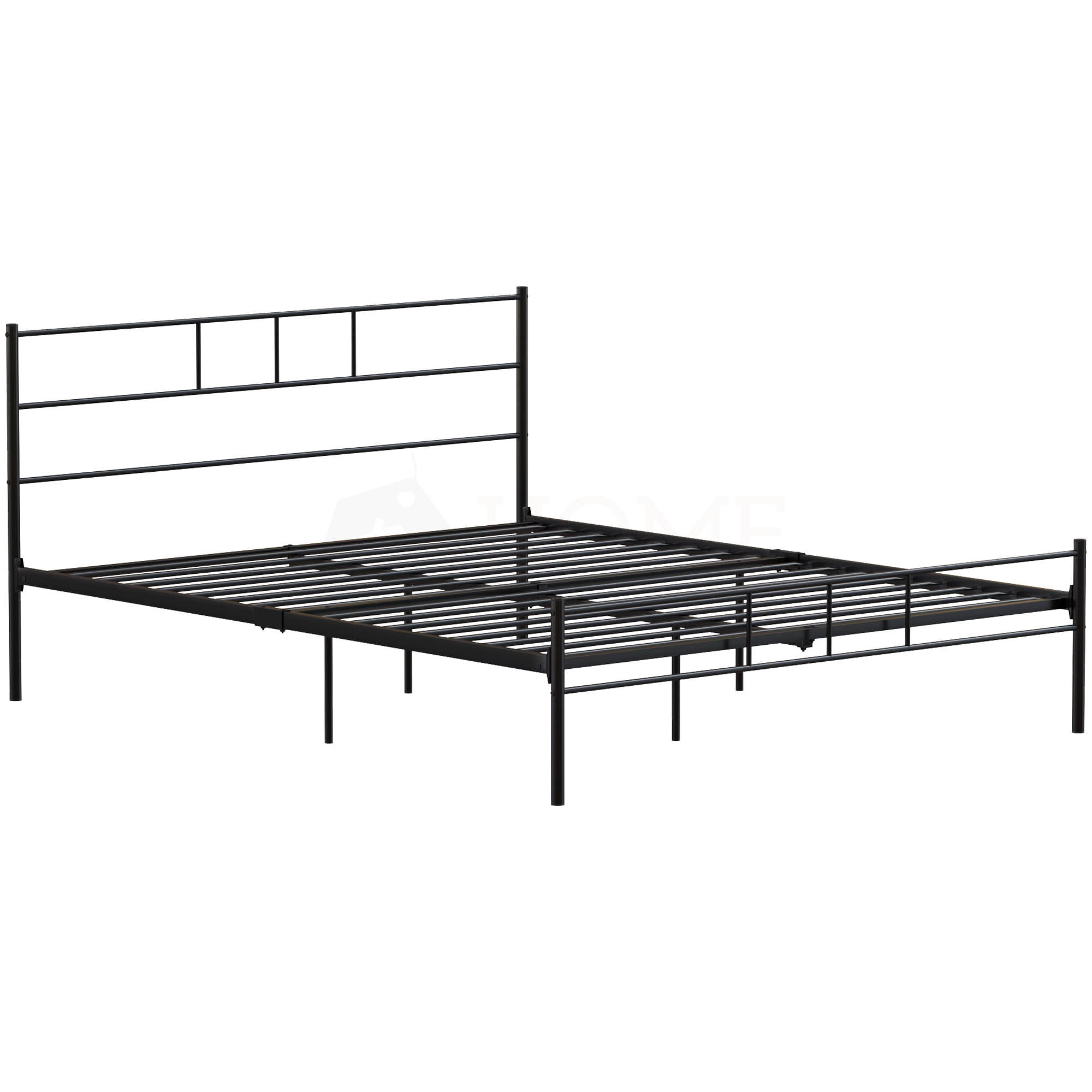 Dorset Bed 5ft King Size Black Home Discount Ltd