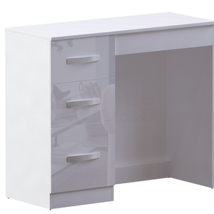 Hulio 3-Drawer Dressing Table - White