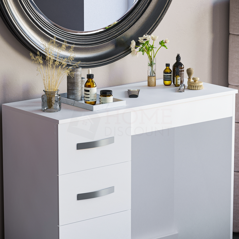 Hulio Dressing Table, White