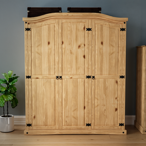 Corona 3-Door Wardrobe
