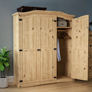 Corona 3-Door Wardrobe