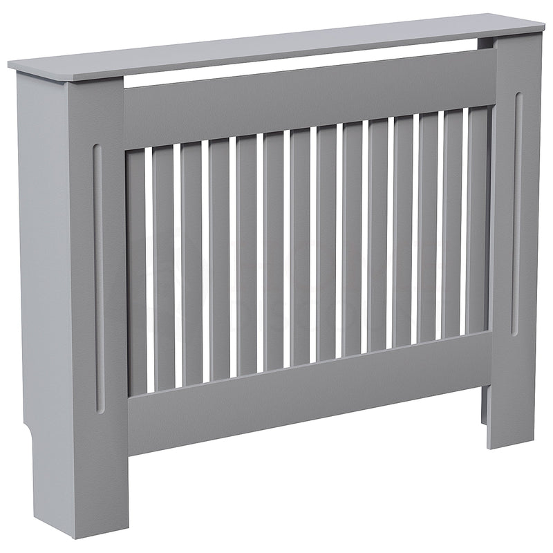 Vida Designs Chelsea Radiator Cover, Grey, Medium