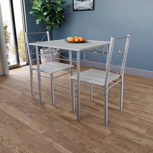 Roslyn 2-Seater Dining Set - Oak