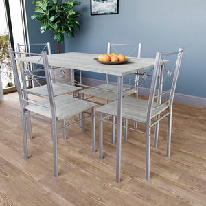 Roslyn 4-Seater Dining Set - Oak